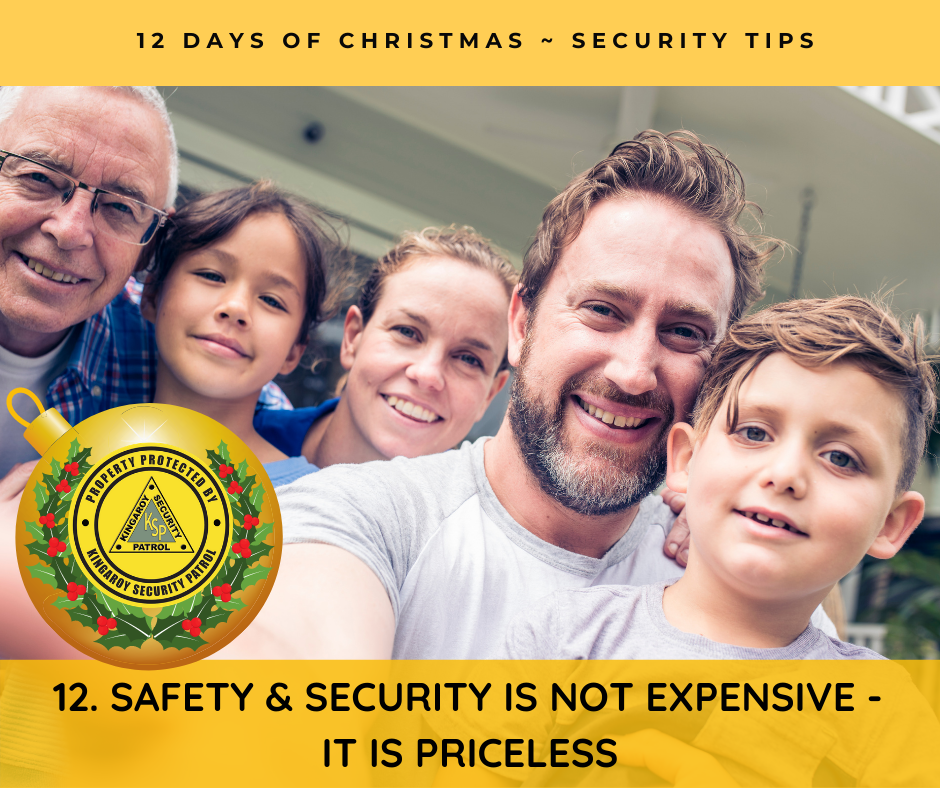 Safety & Security is not expensive, They are priceless!